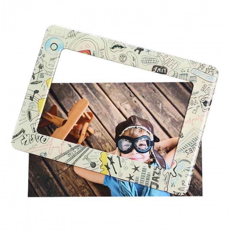 Rama foto magnetica 10x15 cm, include 5 foi foto kodak Glossy