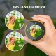Camera foto instant Kodak Memo Shot ERA MS100– imprimare instant, camera digitala compacta cu tehnologie ZINK, ideala pentru copii, petreceri si calatorii, Alb