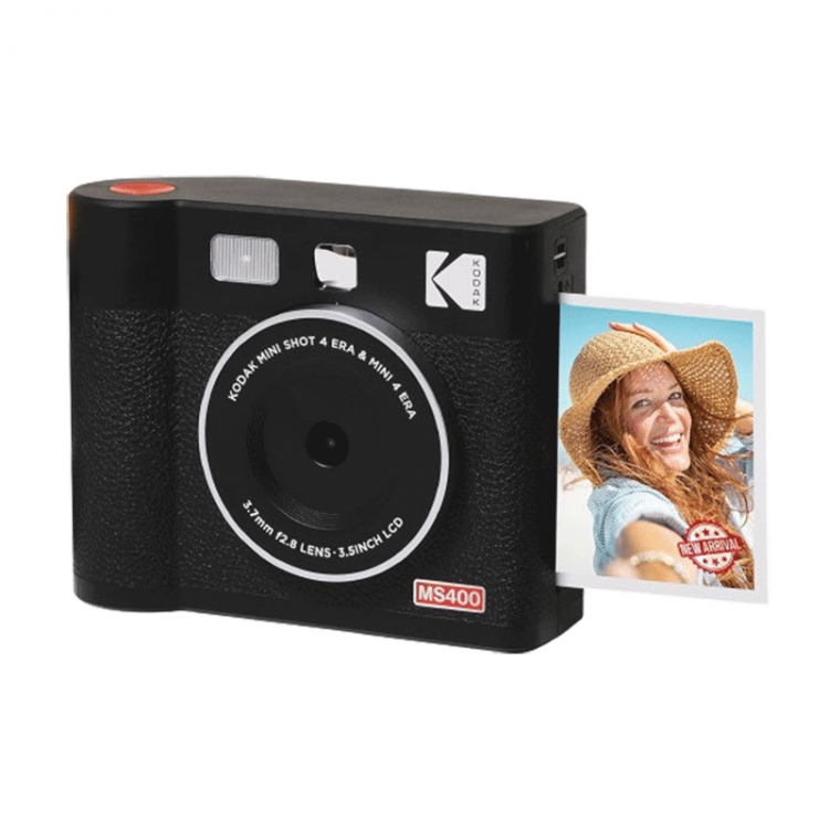 Aparat foto instant Kodak Mini Shot 4 ERA, Negru