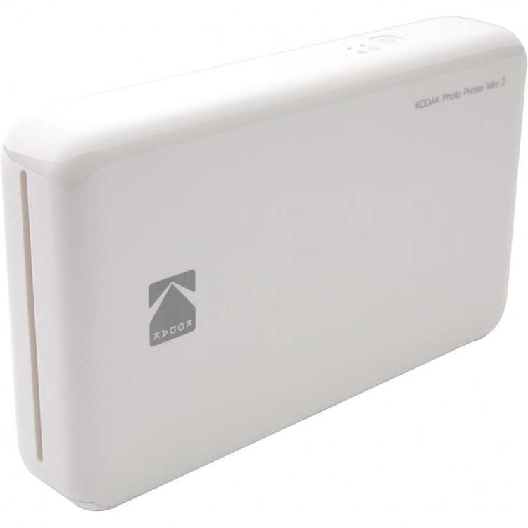 Imprimanta foto portabila Kodak Mini 2 -PM220, Bluetooth, include set 8 coli, Alb