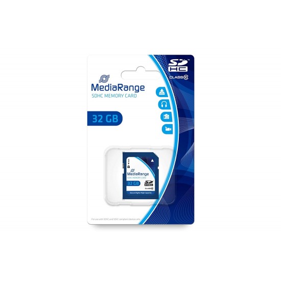Card de memorie clasa 10 MediaRange, 32GB