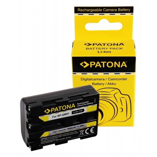 Acumulator Patona tip Sony | NP-FM55H | NP-FM50 | NP-QM51