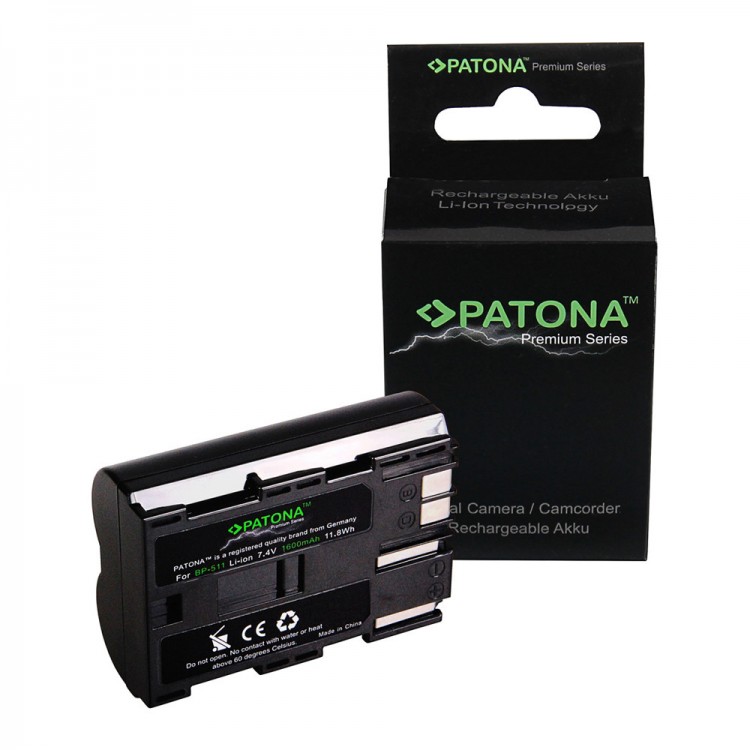 Acumulator tip Canon BP-511 Patona Premium