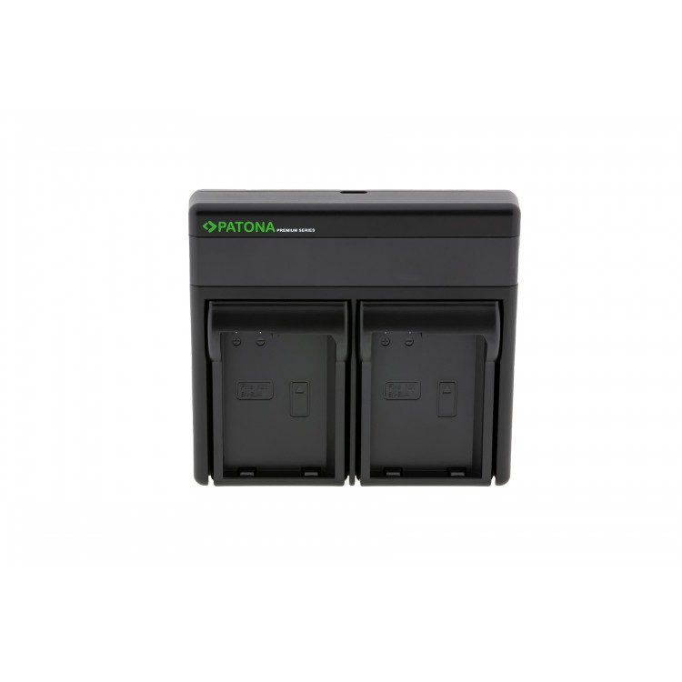 Incarcator rapid Patona Premium Dual PD Performance pentru Nikon EN-EL14, functie Powerbank, include cablu USB-C