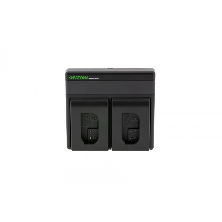 Incarcator rapid Patona Premium Dual PD Performance pentru Panasonic DMW-BLK22, functie Powerbank, include cablu USB-C