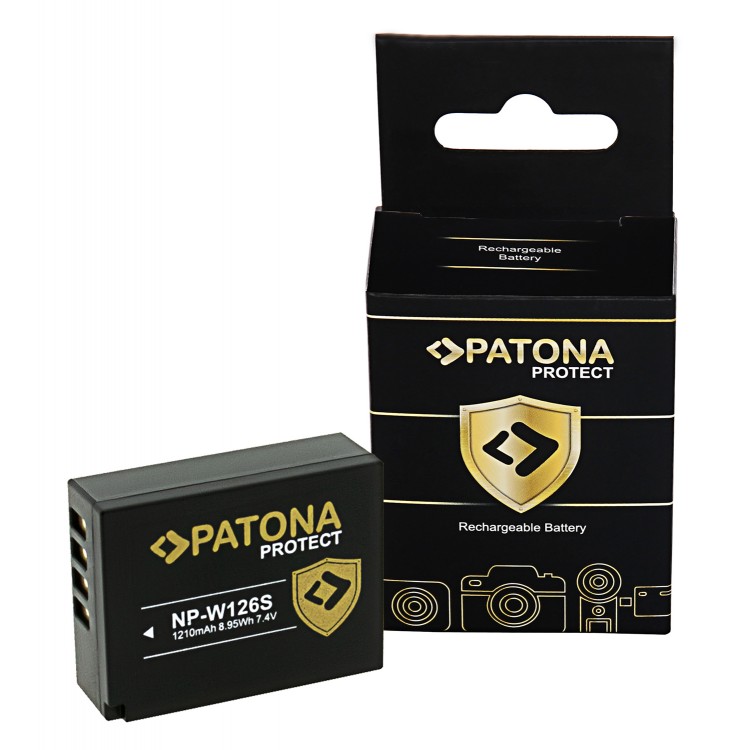 Acumulator PATONA Protect tip FUJI NP-W126 NP-W126S XPro 1 XT2 Grip VPB-XT2 VPB-XT3 XT3