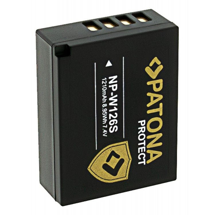 Acumulator PATONA Protect tip FUJI NP-W126 NP-W126S XPro 1 XT2 Grip VPB-XT2 VPB-XT3 XT3