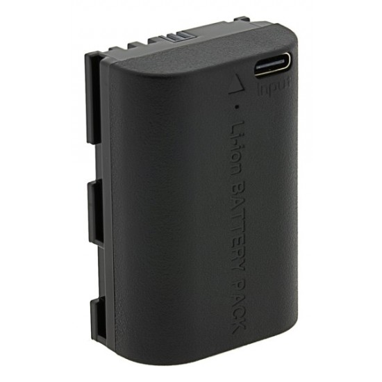 Acumulator Patona Platinum LP-E6, port USB-C , 2400mAh, pentru Canon EOS 60D 70D 80D 5D 6D 7D Blackmagic Pocket Cinema Camera 4K, Blackmagic Pocket Cinema Camera 6K