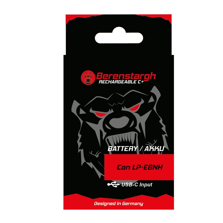 Acumulator Berenstargh LP-E6NH, 2400 mAh, pentru CanonEOS R5 EOS R6 R6II R7 LP-E6NH NTC