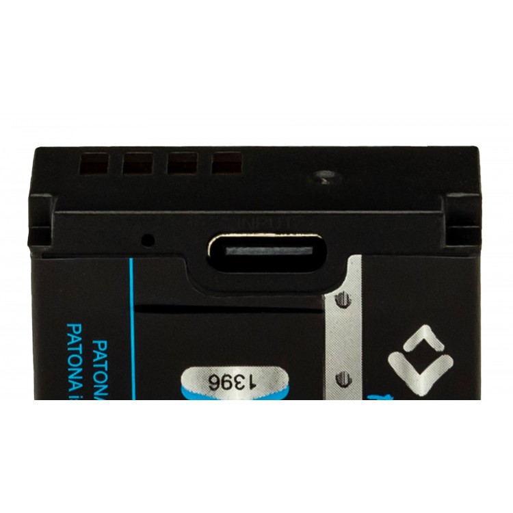 Acumulator Patona Platinum LP-E12, 750mAh, incarcare port USB-C, pentru Canon EOS 100D EOS-M50