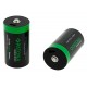 Set 2 acumulatori LR20 Patona Premium USB-C, reincarcabili, descarcare lenta, 4000 mAh 1.5V, include cablu de incarcare