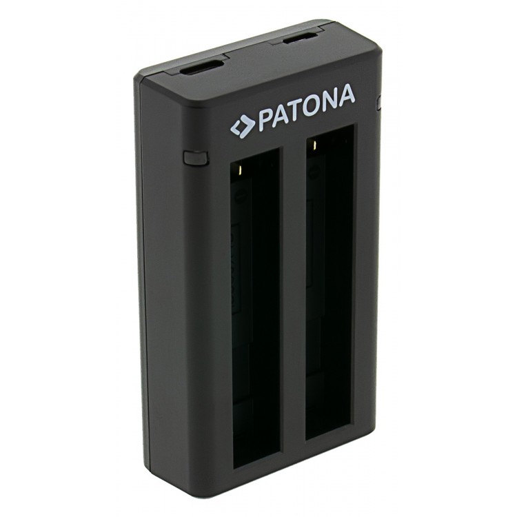 Incarcator Dual Patona pentru Insta360 X4 CINSBBMA, include Cablu micro-USB