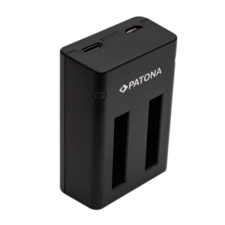 Incarcator DUAL USB Patona pentru 2 acumulatori Kodak WPZ 2 LB-015, include cablu micro-USB