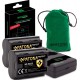 Pachet Incarcator Dual LCD PD Performance, 2x Acumulator Patona Protect NP-W235 cu senzor NTC si carcasa rezistenta la temperaturi extreme