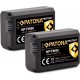Pachet Incarcator Dual LCD PD Performance, 2x Acumulator Patona Protect NP-FW50 cu senzor NTC si carcasa rezistenta la temperaturi extreme