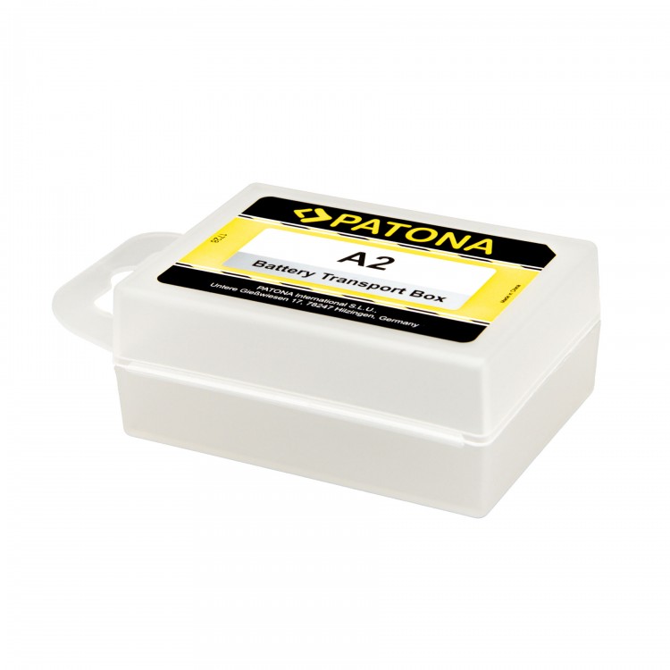 Cutie de depozitare/transport a bateriei PATONA pentru Canon NP-LPE6NH NP-FZ100 NP-FW50