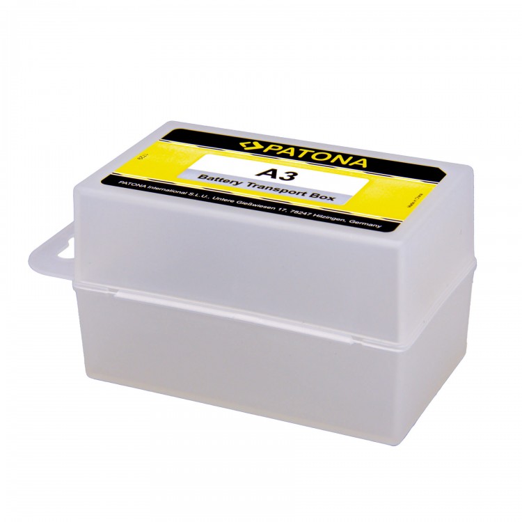 Cutie de depozitare/transport a bateriei PATONA pentru Panasonic DMW-BLJ13 NP-F550 NP-F770