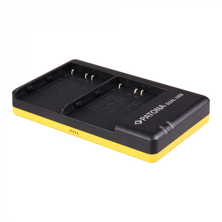 Incarcator PATONA DUAL USB pentru 2 acumulatori Nikon EN-EL3E EN-EL3