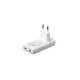 Incarcator plat PATONA Platinum GaN PD65W, 2x USB-C PD3.0 QC3.0, Alb
