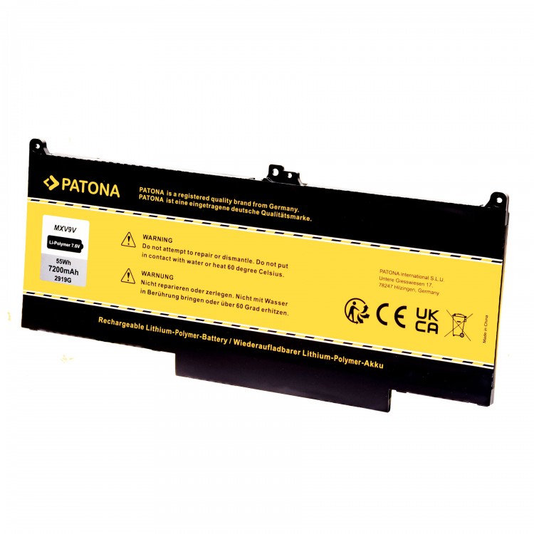 Acumulator Patona pentru Dell 7400 MXV9V