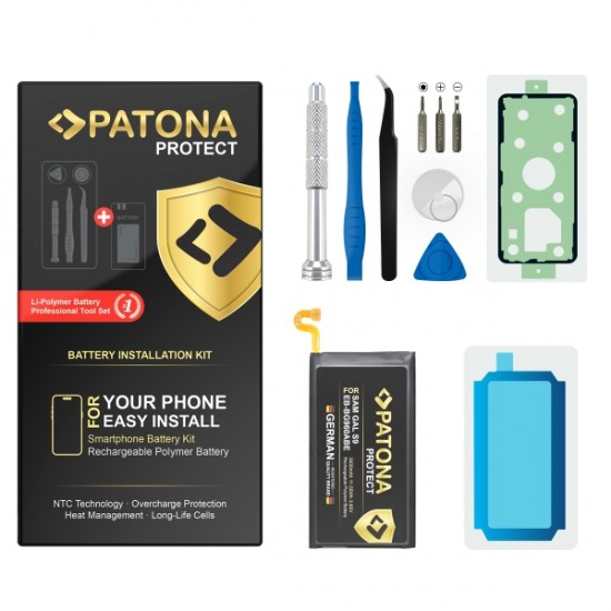 Baterie PATONA PROTECT pentru Samsung Galaxy S9 S9 Duos EB-BG960ABE SM-G960F include kit de instalare
