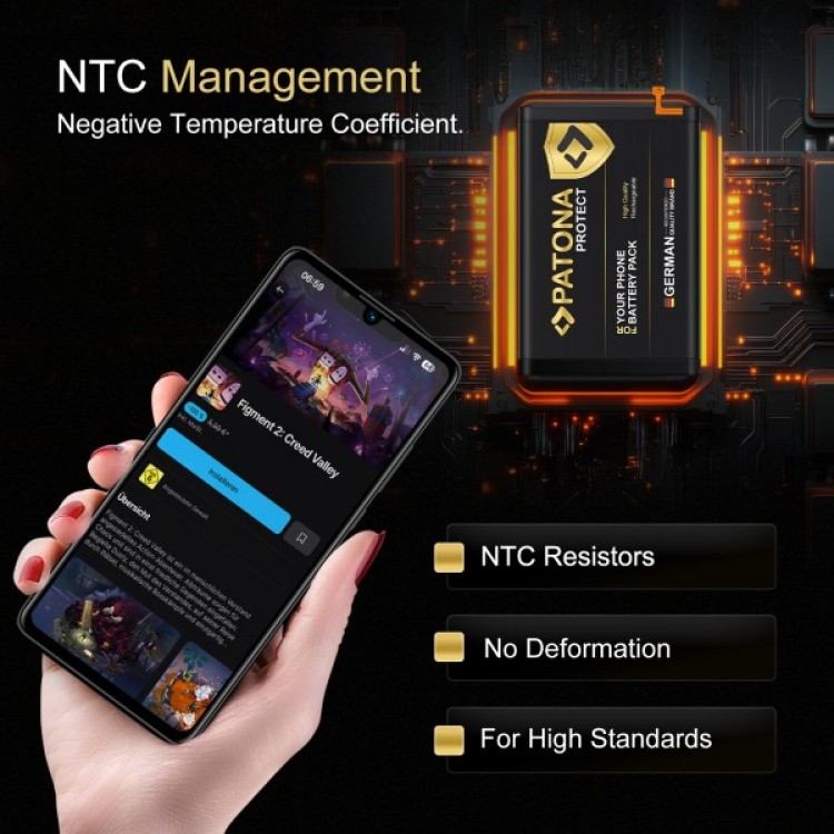 Baterie PATONA PROTECT pentru Samsung Galaxy S10 Plus SM-G975F EB-BG975BU, include kit de instalare