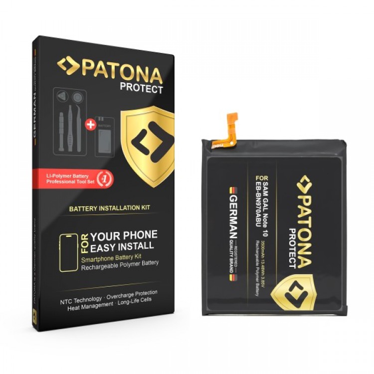 Baterie PATONA PROTECT pentru Samsung Galaxy Note 10 SM-N970F EB-BN970ABU, include kit de instalare