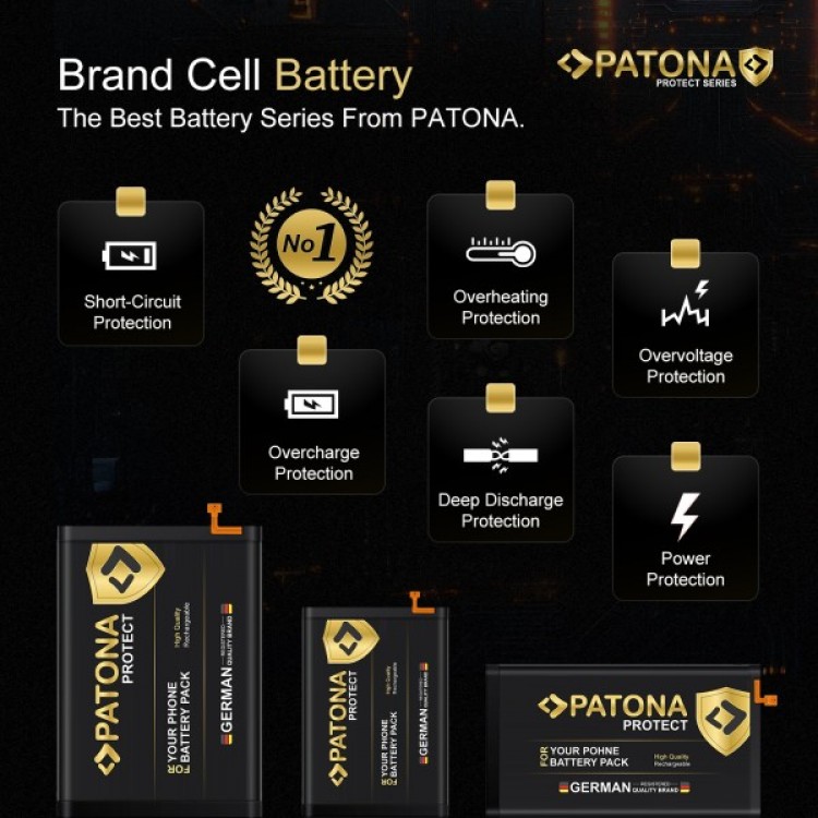 Baterie PATONA PROTECT pentru Xiaomi 6 Pro BN48, include kit de instalare
