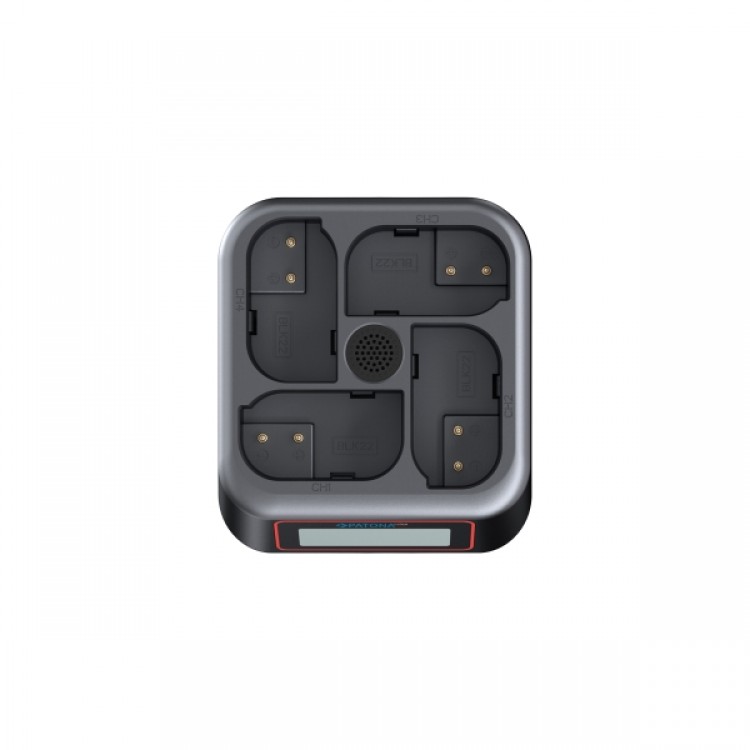 Incarcator rapid PATONA Platinum USB-C PD QC cu 4 porturi pentru Panasonic DMW-BLK22