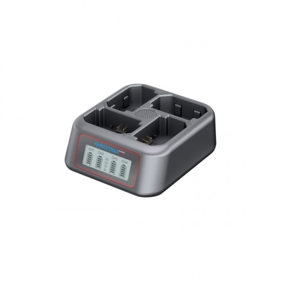 Încărcător rapid Patona Platinum USB-C PD QC 4 canale, 45W, pentru baterii Sony NP-FZ100, 9, 01x8, 02x3, 23cm