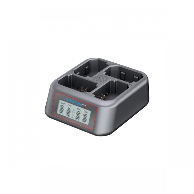 Încărcător rapid Patona Platinum USB-C PD QC 4 canale, 45W, pentru baterii Sony NP-FZ100, 9, 01x8, 02x3, 23cm