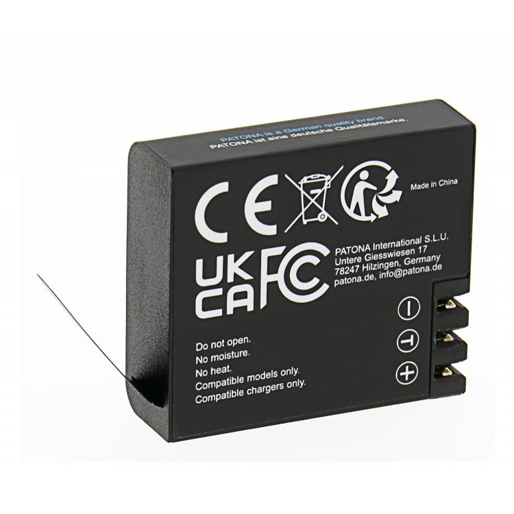 Acumulator Patona Platinum pentru PATONA Action Cam Life SL4, SL3, 1000 mAh