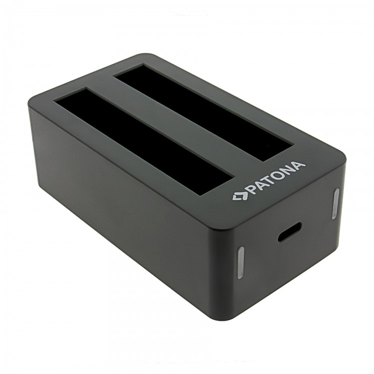 Incarcator Dual Patona pentru Insta360 X5 CINSBAHA, include Cablu USB-C