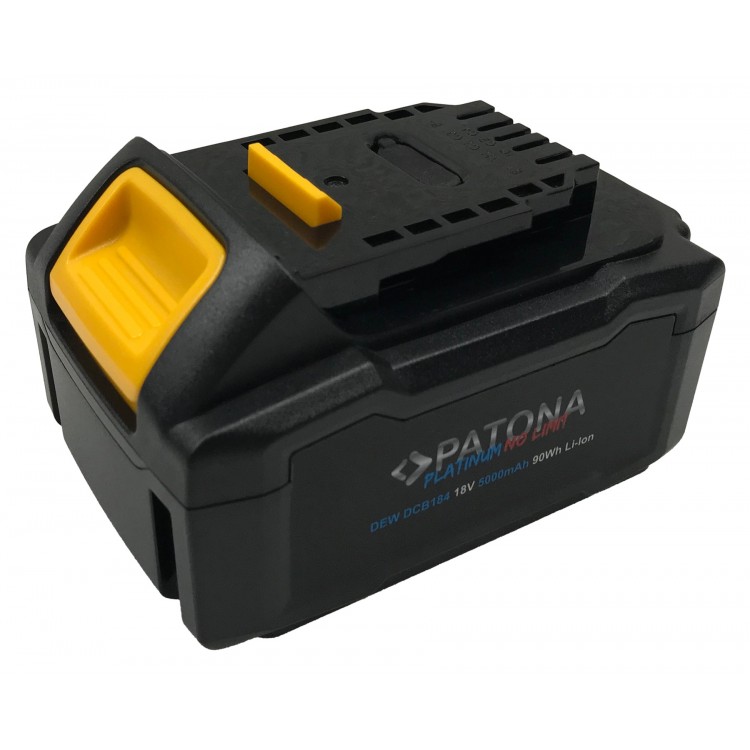 Acumulator PATONA Platinum 18V Dewalt DCB184 pentru seria Dewalt XR cu intrare / iesire USB-C PD65W