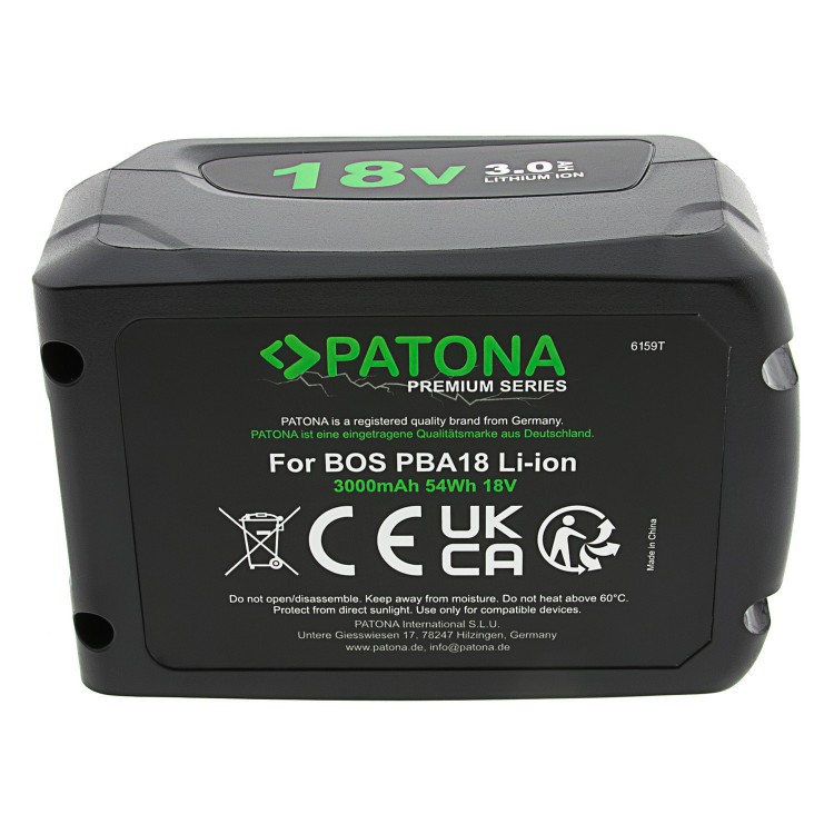 Acumulator PATONA Premium pentru Bosch PBA18