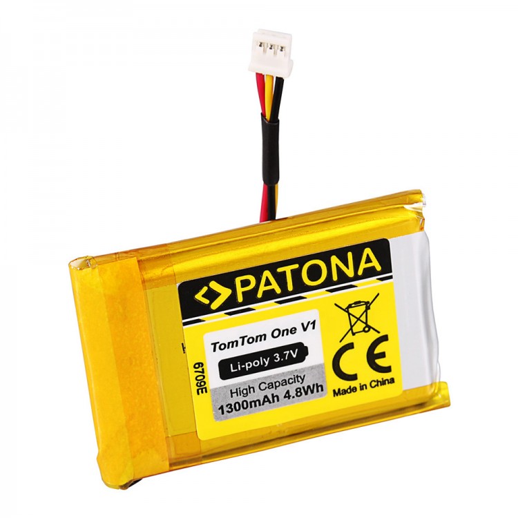 Acumulator compatibil TomTom ONE V1, Patona, 1300mAh, Li-Pol, 3.7V