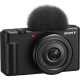 Camera foto vlogging Sony ZV-1F, 20.1MP, 4K, Negru