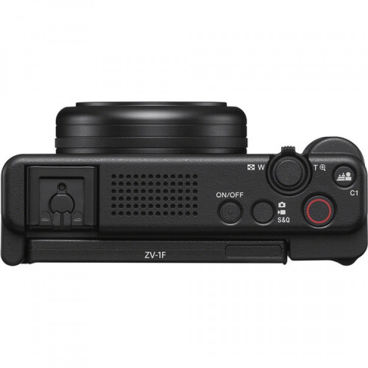 Camera foto vlogging Sony ZV-1F, 20.1MP, 4K, Negru