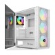 Carcasa Gaming, SAVIO Raptor X1, Mesh / Tempered Glass, ARGB, Mid-Tower, fara sursa, ATX, Alb