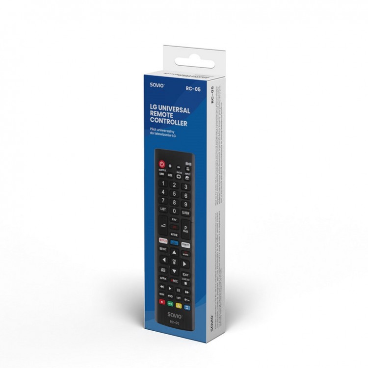 Telecomanda universala Savio RC-05, pentru LG Smart TV