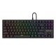 Tastatura Mecanica Gaming Profesionala, Savio Tempest X2 Outemu RED, iluminare RGB