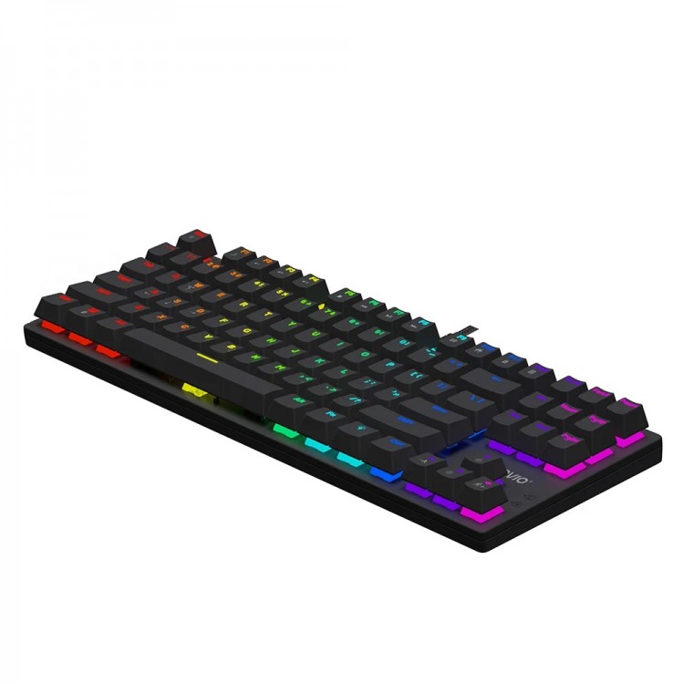 Tastatura Mecanica Gaming Profesionala, Savio Tempest X2 Outemu RED, iluminare RGB