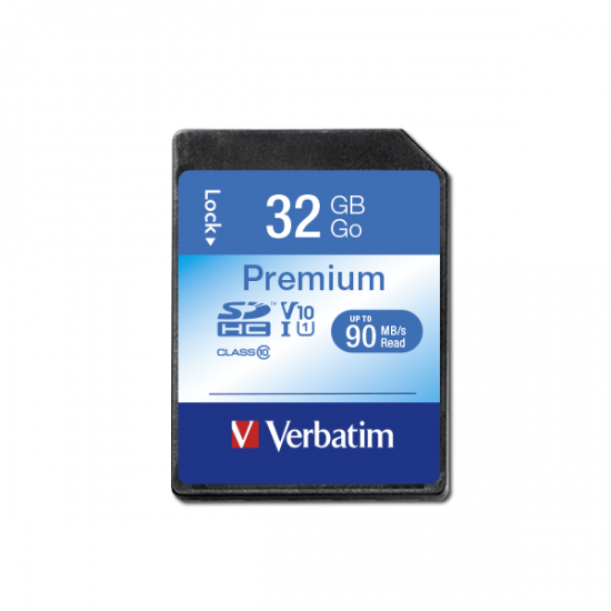 Card de memorie SDHC U1 Premium de 32 GB, UHS 1