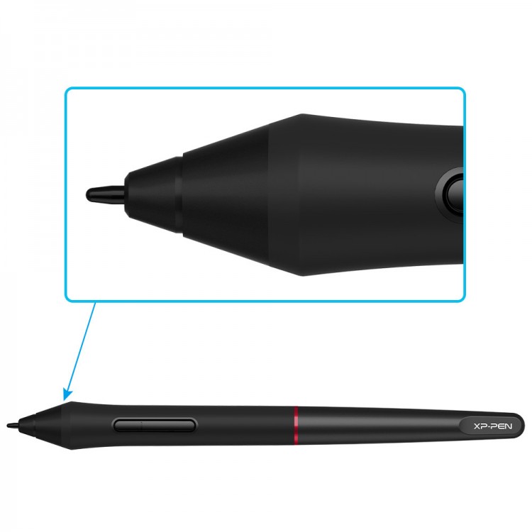 Stilou digital XP-Pen PA2, pentru Artist 12 Pro, Artist 13.3 Pro, Artist 15.6Pro, Artist 22R Pro, Artist 24 Pro