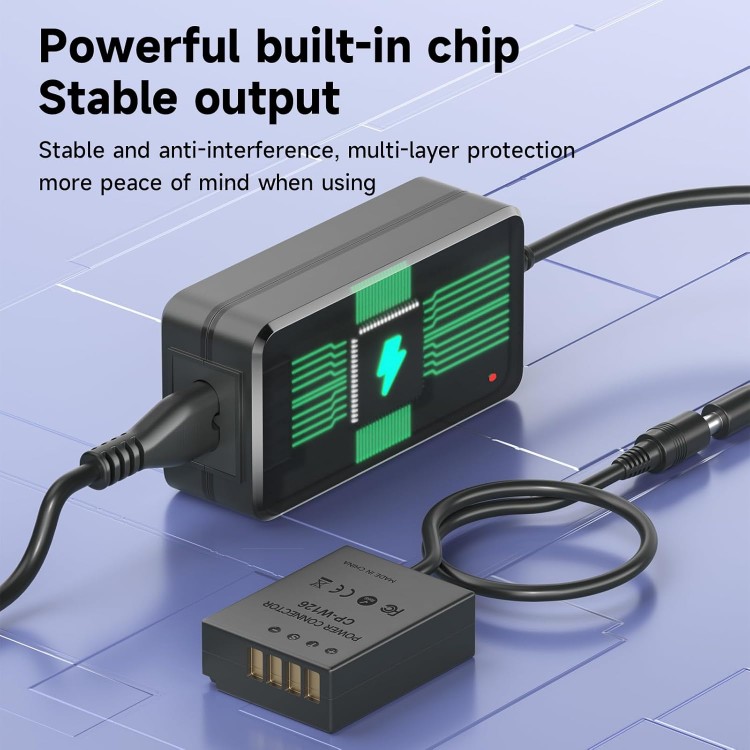 Alimentator OEM NP-W126 NP-W126S pentru FUJIFLIM X100VI X-T30 II X-S10 X-T200 X100F X100V X-A5 X-E4 X-Pro3 X-T3 X-T20 X-T30 II