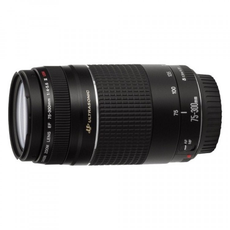 Aparat foto DSLR Canon EOS 4000D BK SEE, 18 MP + Obiectiv 18-55 DC + Obiectiv 75-300