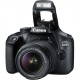 Aparat foto DSLR Canon EOS 4000D BK SEE, 18 MP + Obiectiv 18-55 DC + Obiectiv 75-300