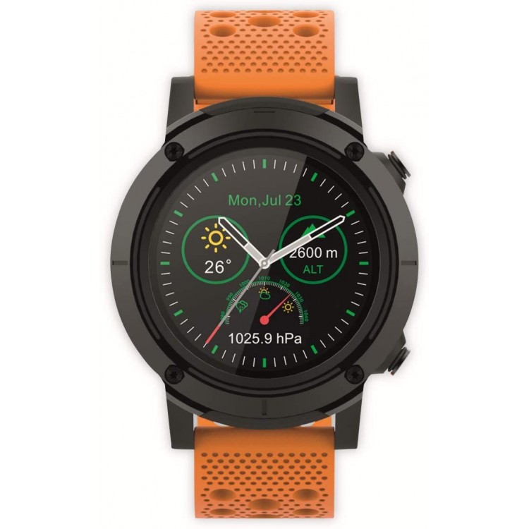 Ceas Smartwatch, Denver SW-510, GPS, Ecran tactil IPS 1.3'' , apelare BT, curea silicon, Portocaliu Ceas Smartwatch, Denver SW-510, GPS, Ecran tactil IPS 1.3'' , apelare BT, curea silicon, Portocaliu