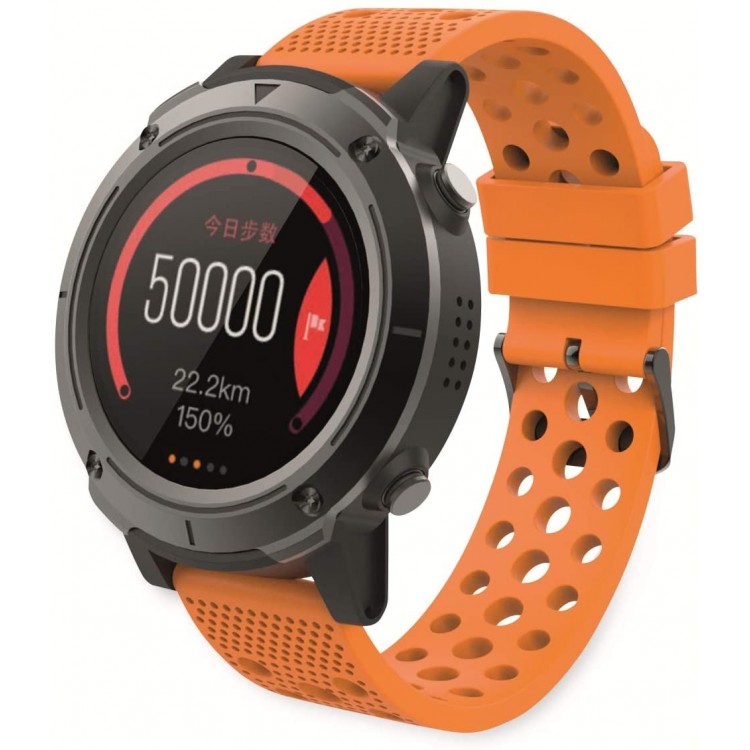 Ceas Smartwatch, Denver SW-510, GPS, Ecran tactil IPS 1.3'' , apelare BT, curea silicon, Portocaliu Ceas Smartwatch, Denver SW-510, GPS, Ecran tactil IPS 1.3'' , apelare BT, curea silicon, Portocaliu