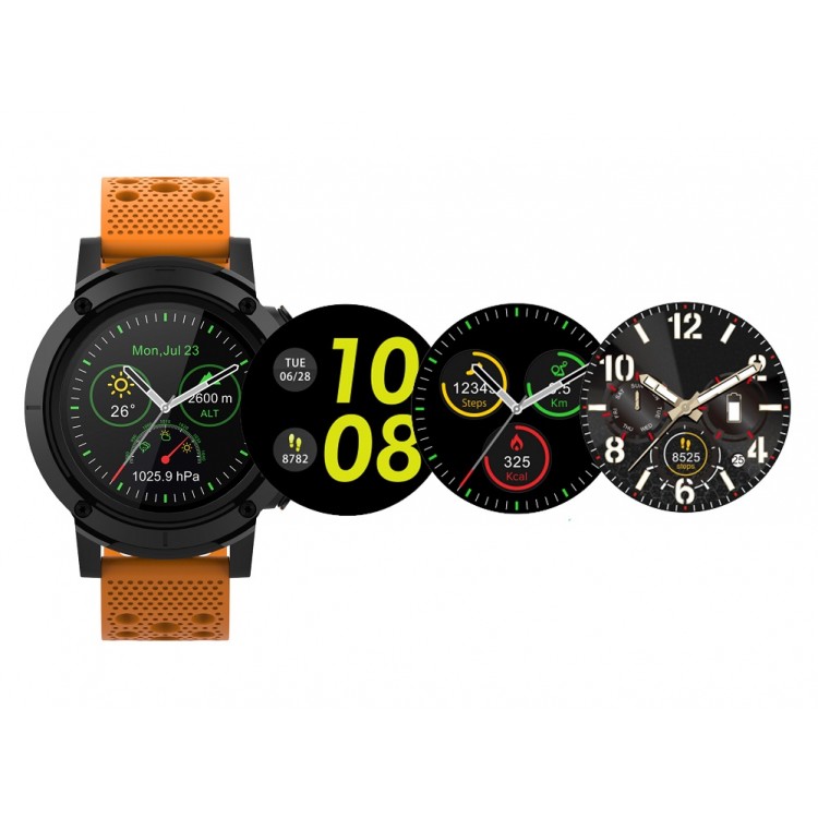 Ceas Smartwatch, Denver SW-510, GPS, Ecran tactil IPS 1.3'' , apelare BT, curea silicon, Portocaliu Ceas Smartwatch, Denver SW-510, GPS, Ecran tactil IPS 1.3'' , apelare BT, curea silicon, Portocaliu